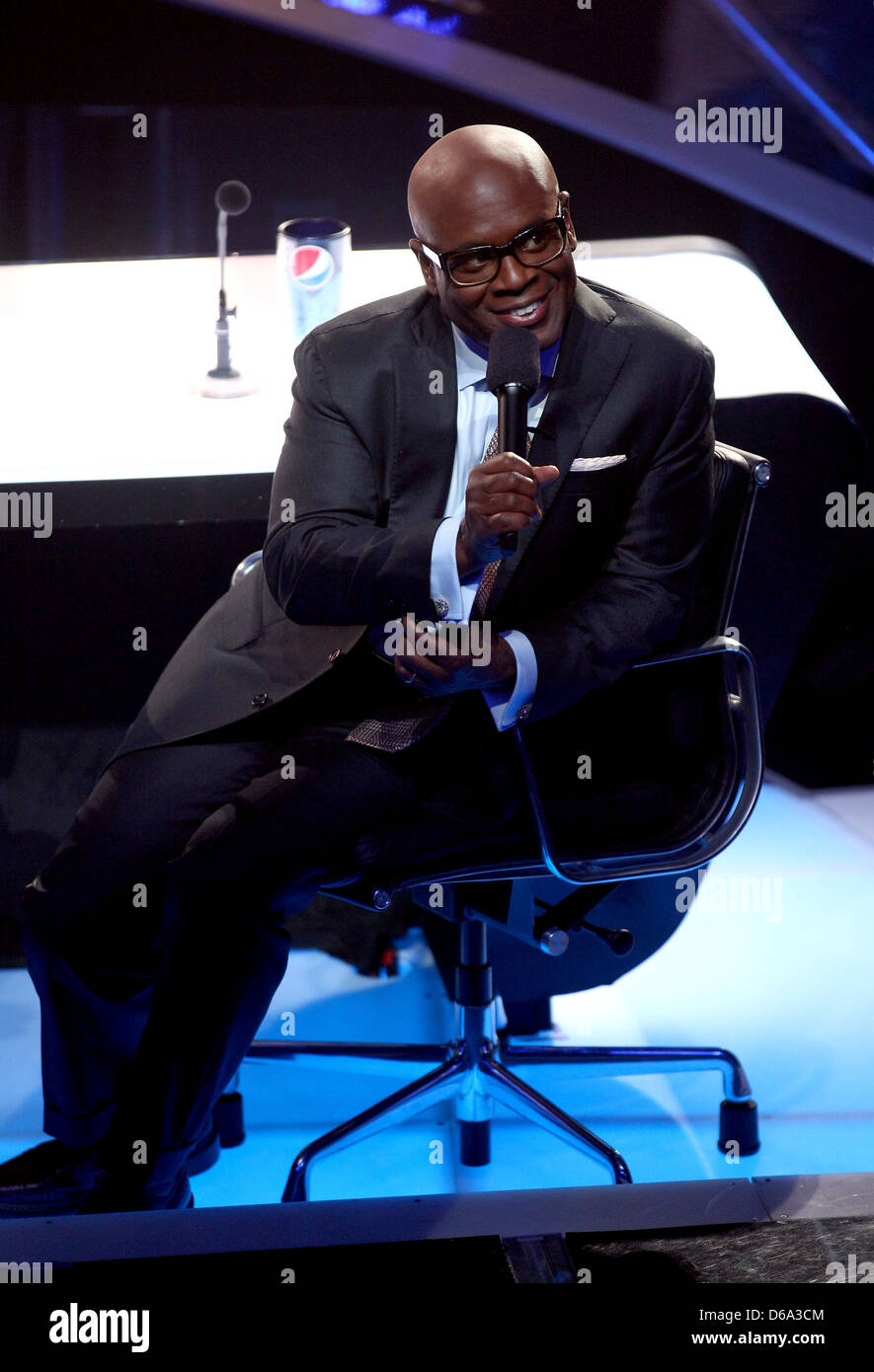 L.A. Reid Fox "X Factor" Top 10 bis 9 Live Beseitigung Show Los Angeles, Kalifornien - 16.11.11 Stockfoto