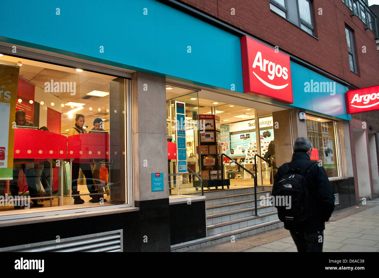 Argos-Shop in Grays Inn Road, central London, UK Stockfoto