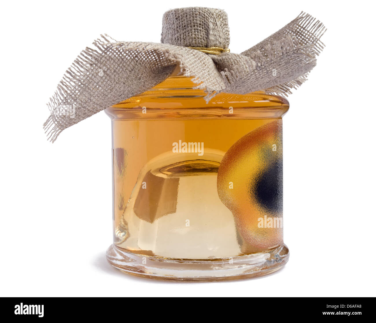 medizinische Tinktur mit Honig Stockfoto