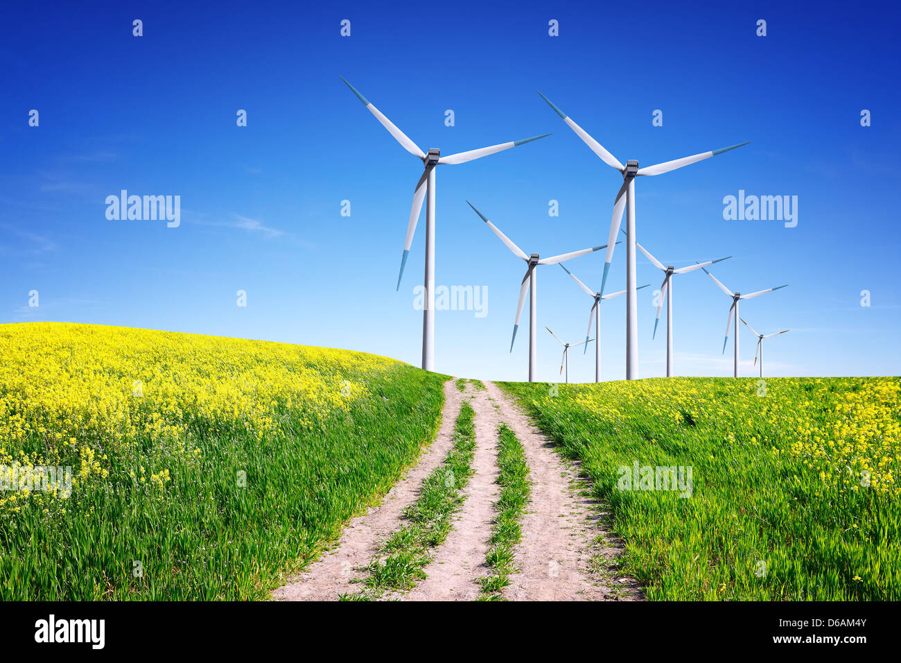 Saubere Energie Stockfoto
