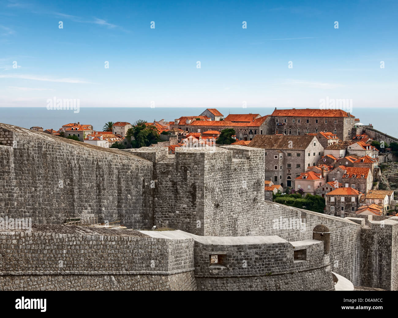 Altstadt von Dubrovnik Stockfoto