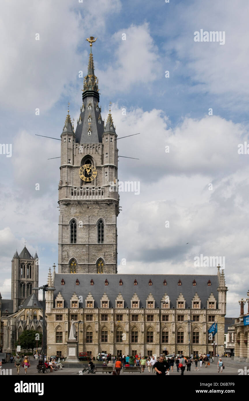 Saint Bavo Kathedrale, Gent, Belgien Stockfoto