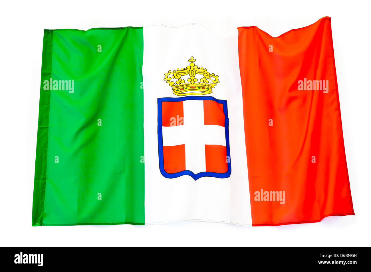 Flagge des Königreichs Italien Stockfoto