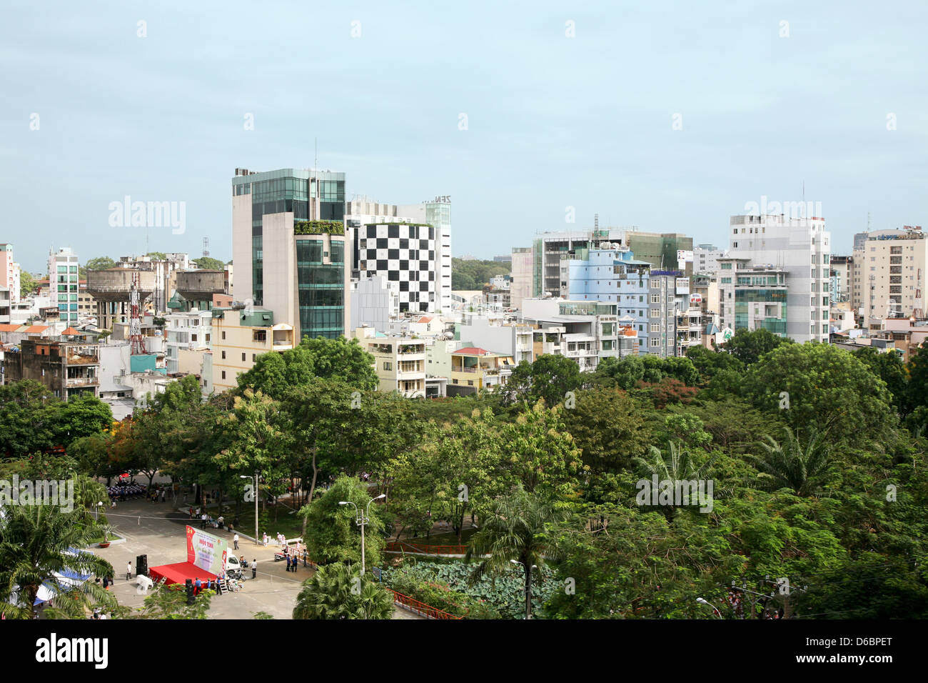 Ho-Chi-Minh-Stadt Stockfoto