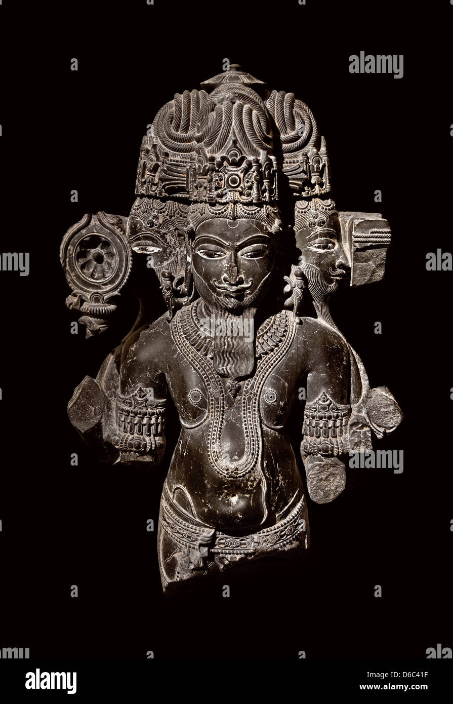 Brahma Gwalior Indien Madhya Pradesh 11. / 12. Jahrhundert Hindu Hinduismus Stockfoto