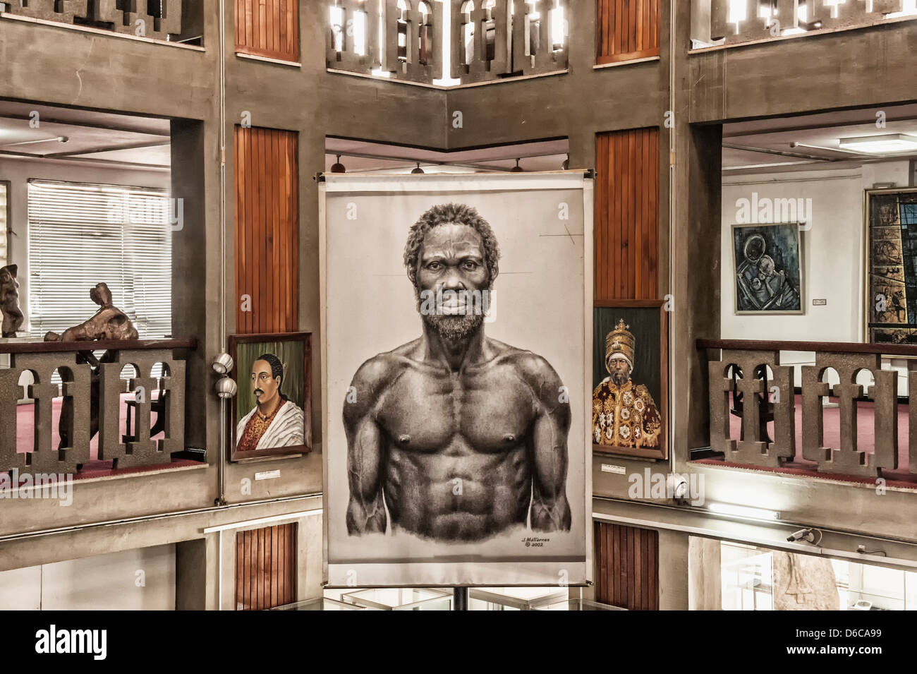 Homo Sapiens Idaltu, Ethiopian National Museum, Addis Ababa, Äthiopien Stockfoto