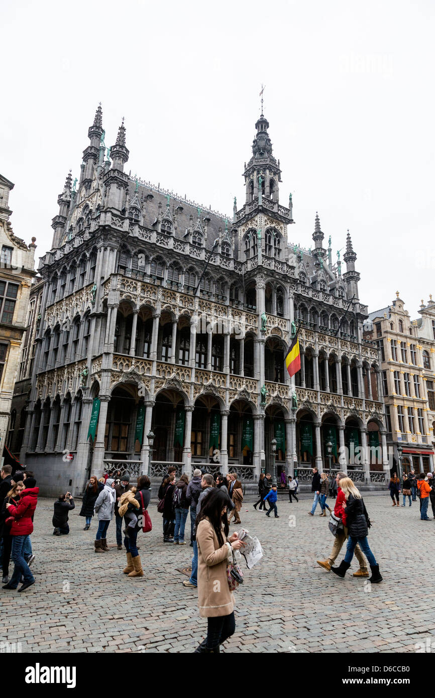 Museum der Stadt Brüssel, Grand-Place. Belgien Stockfoto