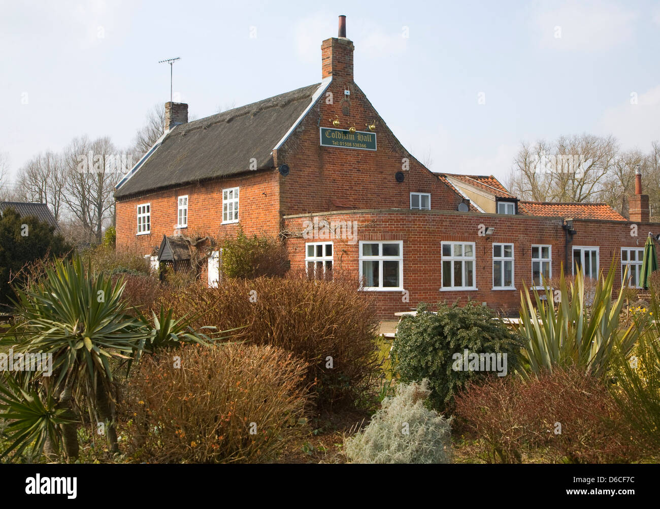 Stichting Hall Pub, Surlingham, Norfolk Stockfoto