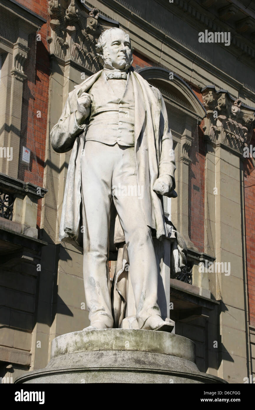 Sir Rowland Hill Statue Kidderminster Worcestershire England UK Stockfoto