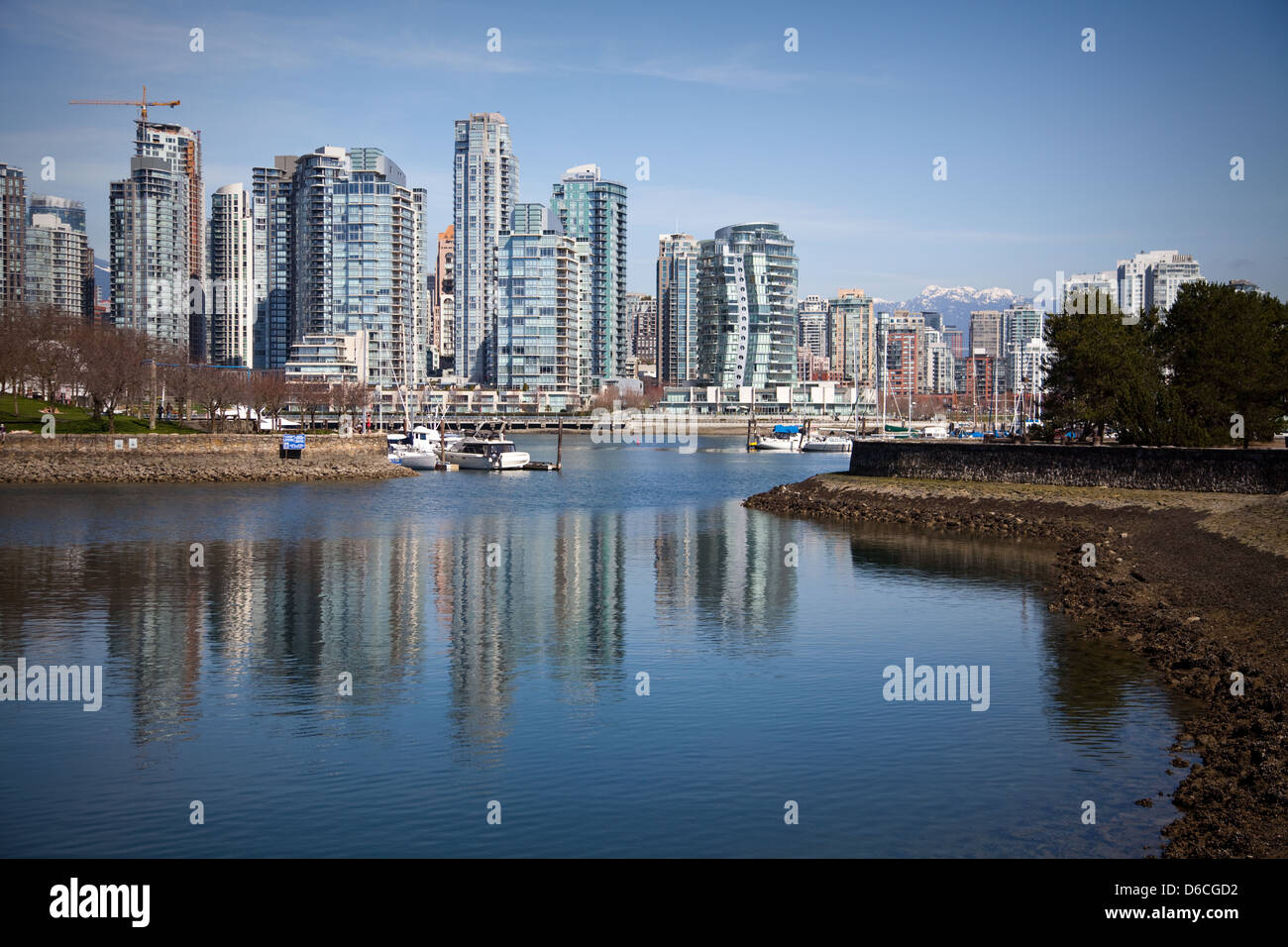 False Creek, Vancouver Stockfoto