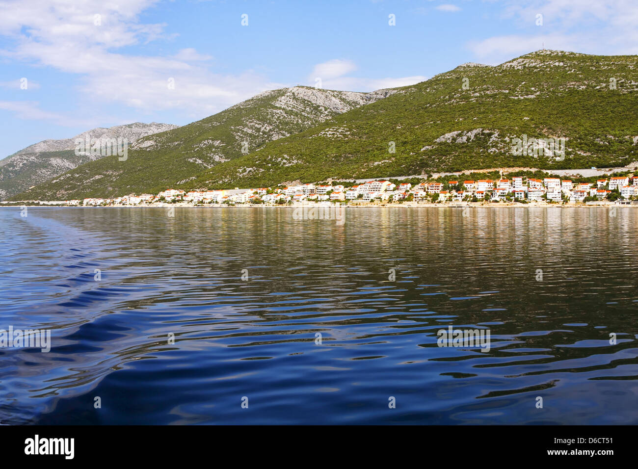 Adria-Küste Stockfoto