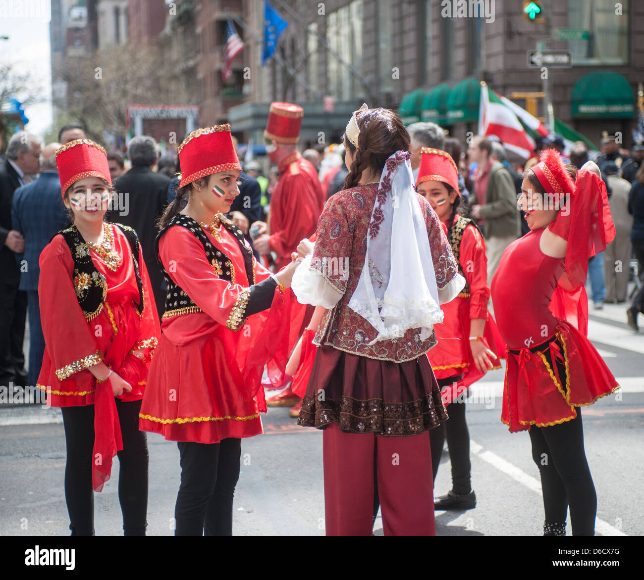 10. jährliche persische Parade an der Madison Avenue in New York Stockfoto 10. jährliche persische Parade an der Madison Avenue in New York Stockfoto