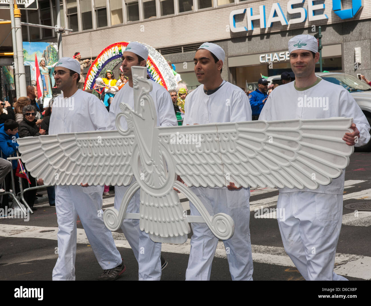10. jährliche persische Parade an der Madison Avenue in New York Stockfoto 10. jährliche persische Parade an der Madison Avenue in New York Stockfoto