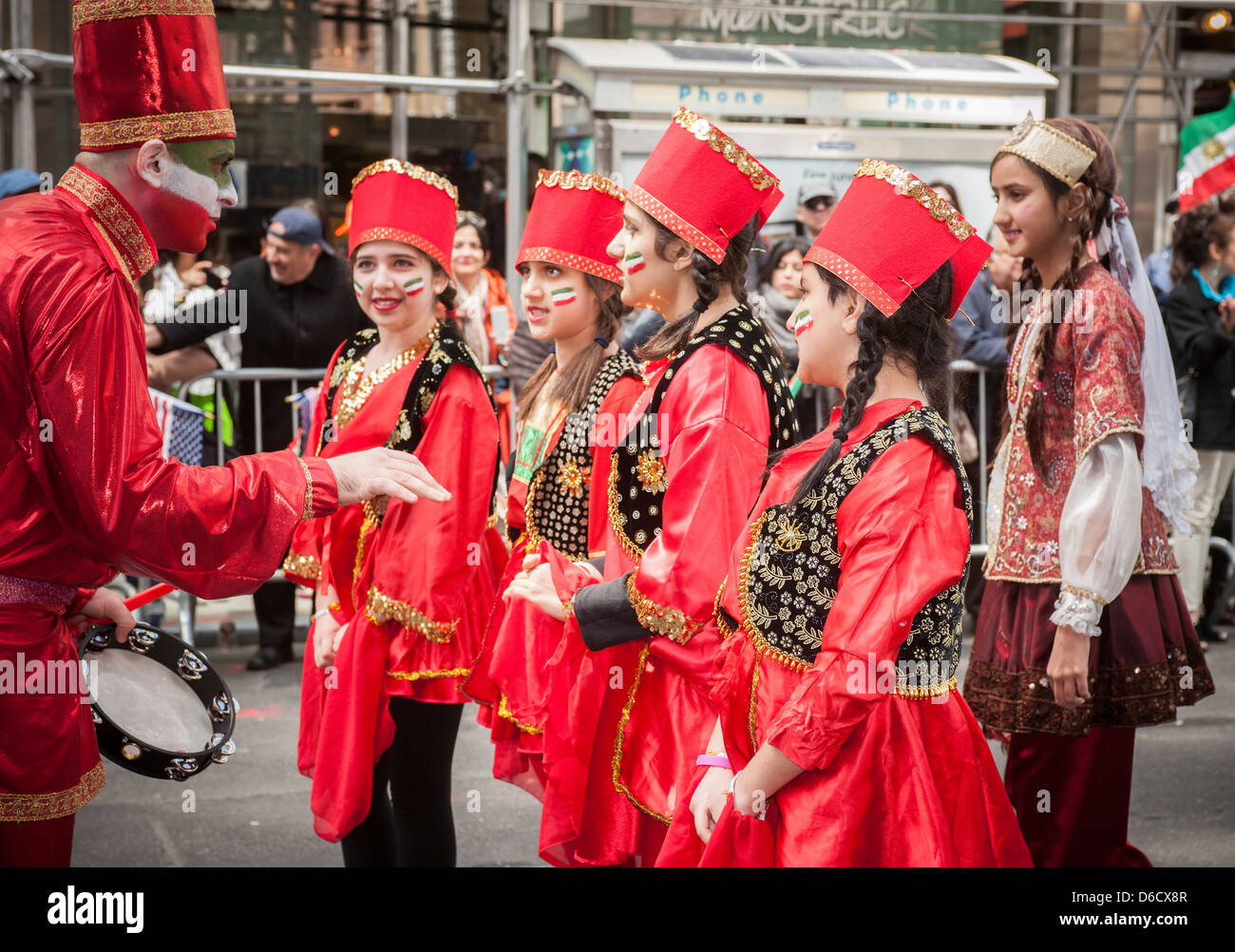 10. jährliche persische Parade an der Madison Avenue in New York Stockfoto 10. jährliche persische Parade an der Madison Avenue in New York Stockfoto