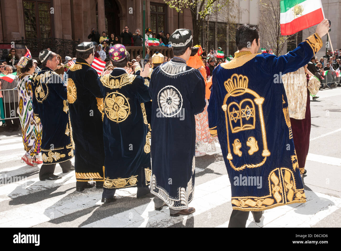 10. jährliche persische Parade an der Madison Avenue in New York Stockfoto 10. jährliche persische Parade an der Madison Avenue in New York Stockfoto