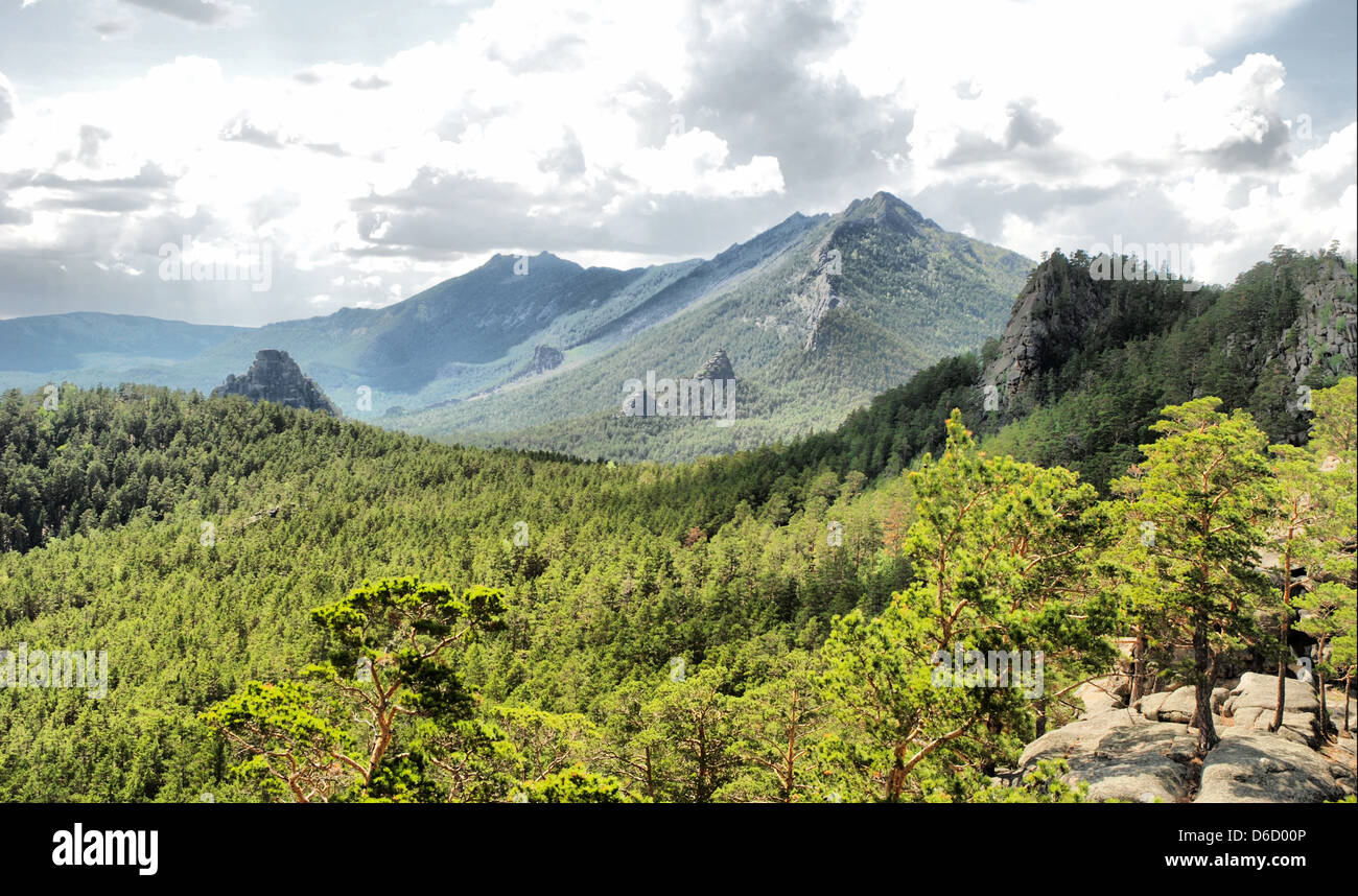 Berglandschaft Stockfoto