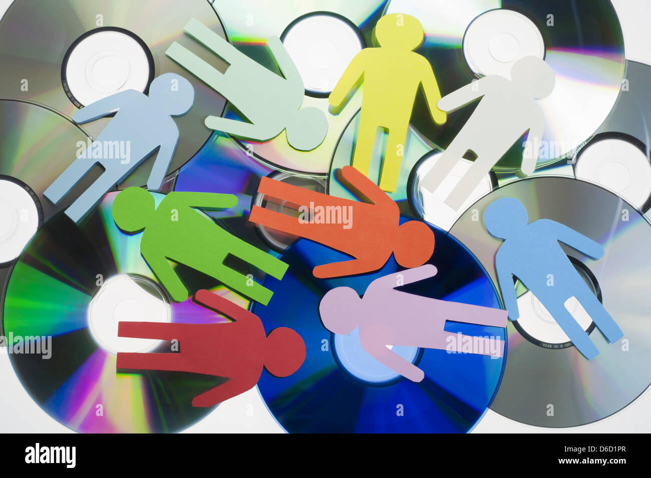 Konzept der digitalen Welt Stockfoto