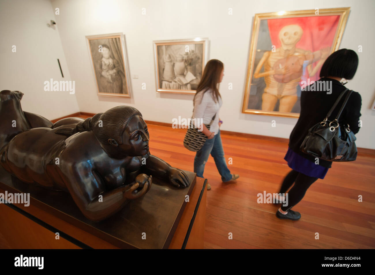 Botero Museum, Kunstwerk von Fernando Botero, Bogota, Kolumbien