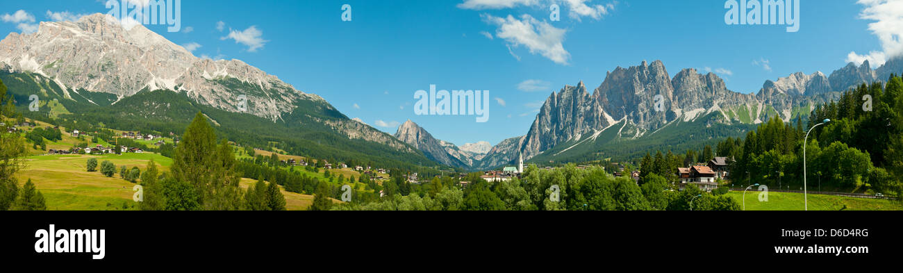 Cortina d ' Ampezzo, Dolomiten, Veneto, Italien Stockfoto