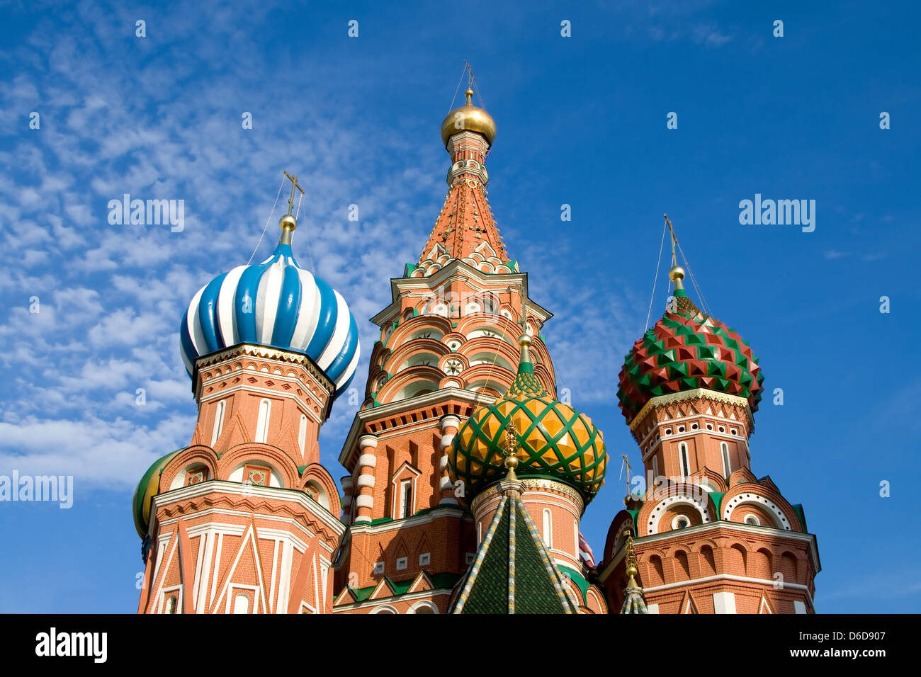 St. Basilius-Kathedrale, Moskau, Russland Stockfoto