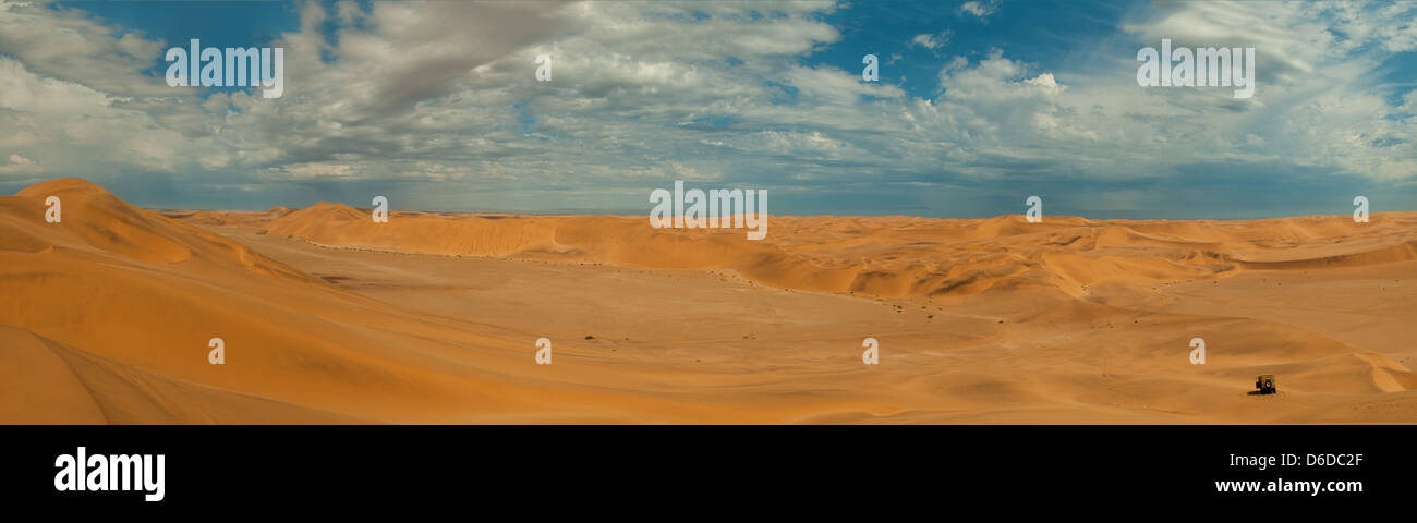 Gelbe Dünen von Swakopmund, Namibia, Afrika Stockfoto