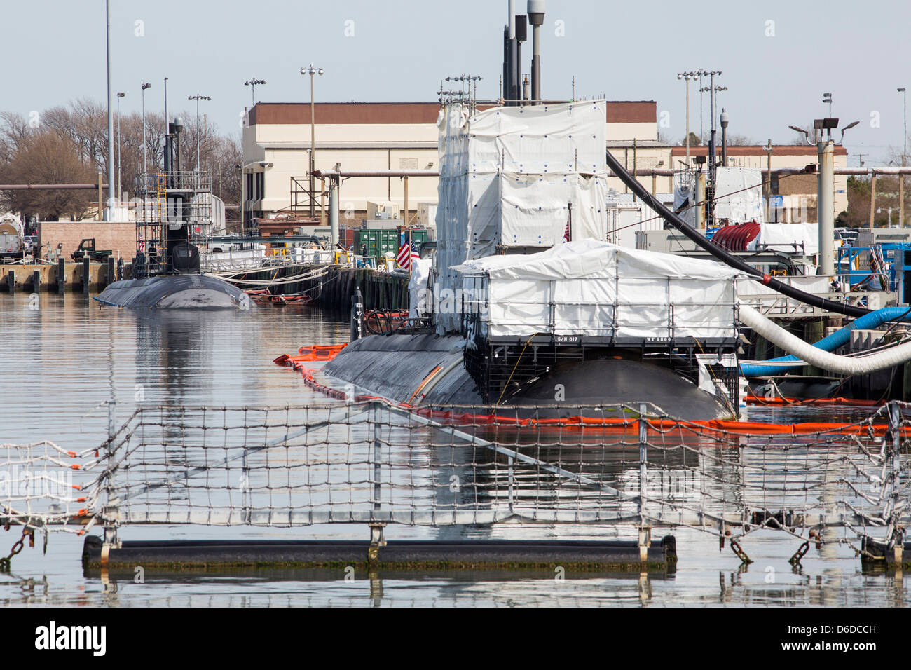 Los AngelesKlasse bei Naval Station Norfolk Stockfotografie Alamy