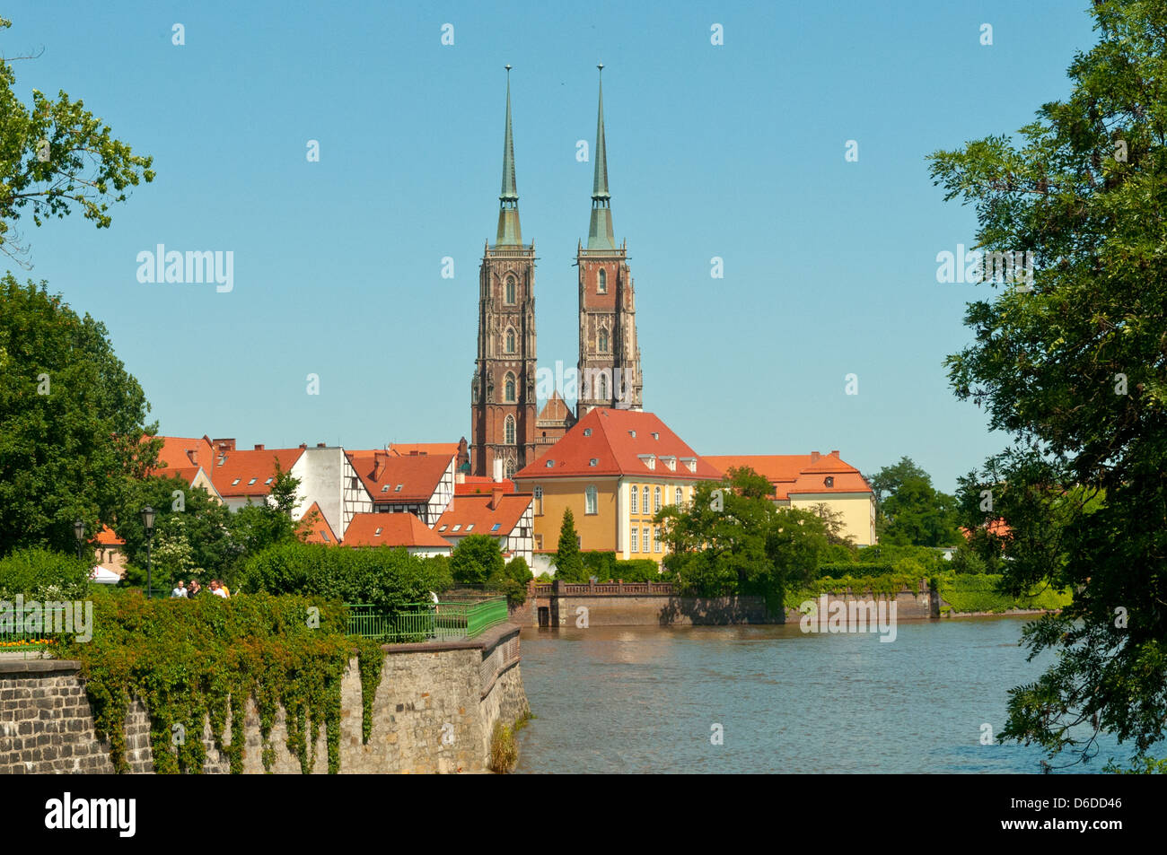 Kathedrale St. Johannes des Täufers, Wroclaw, Polen Stockfoto