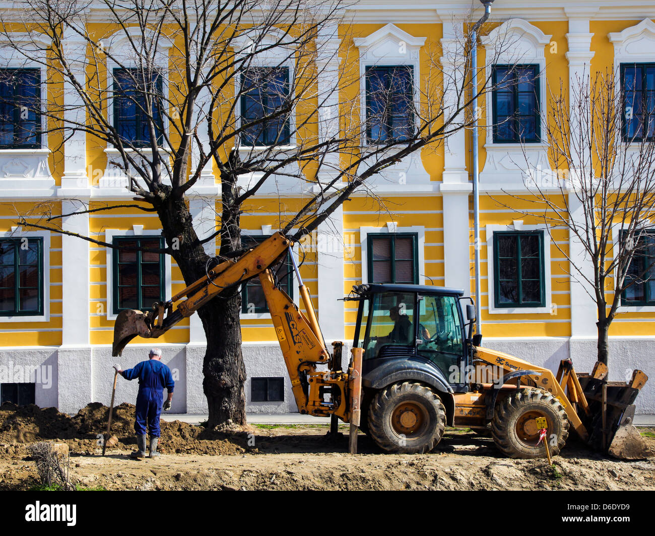 Rekonstruktion von Eltz Manor Castle in Vukovar Stockfoto