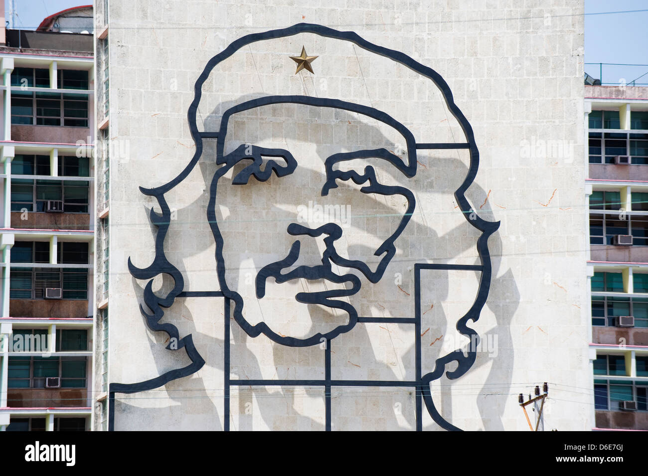 Che Guevara, Platz der Revolution, Vadedo, Havanna, Kuba, Karibik, Karibik Stockfoto