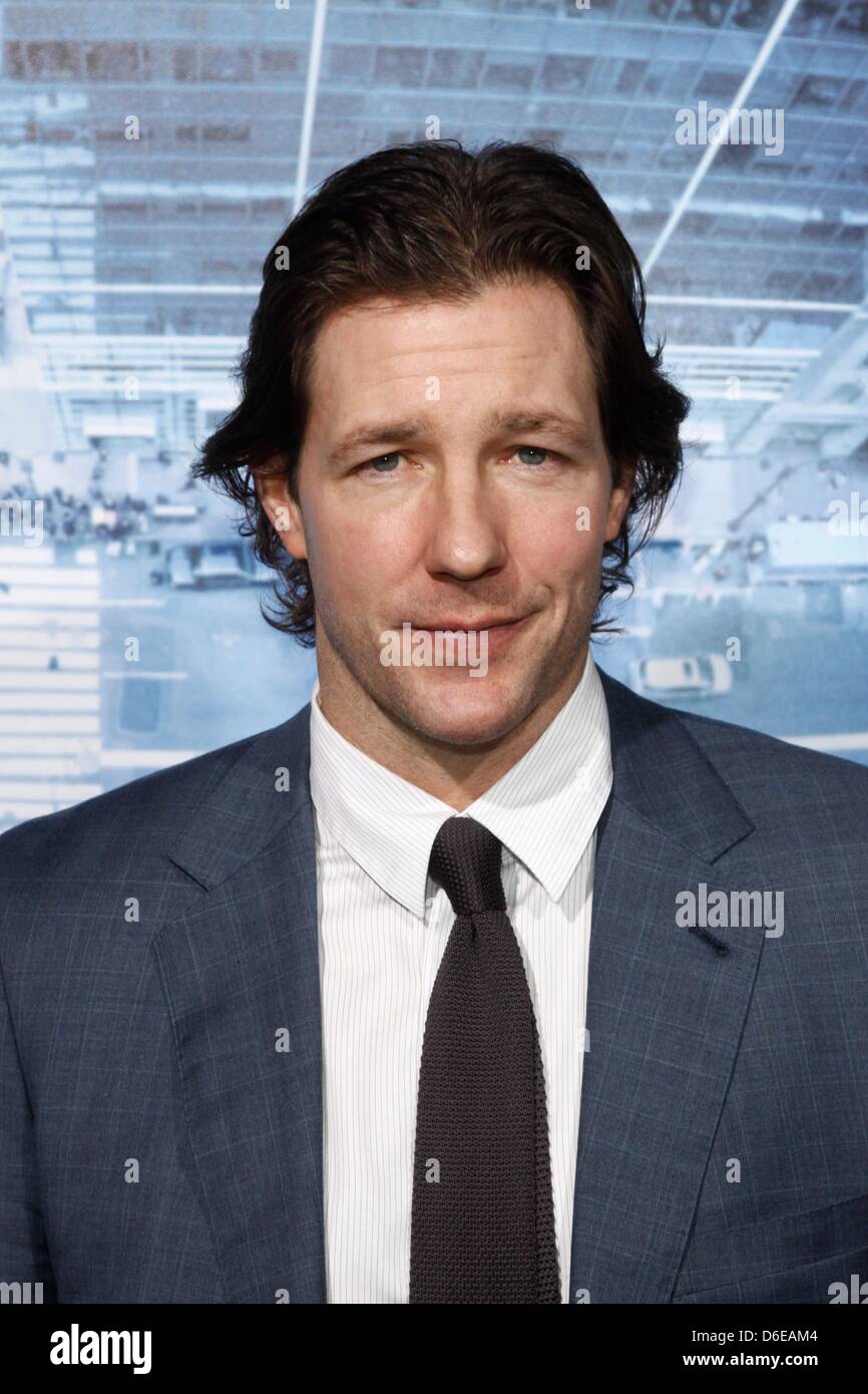 Schauspieler Ed Burns besucht die Premiere von "Mann auf A Ledge" bei Graumans Chinese Theatre in Los Angeles, USA, am 23. Januar 2012. Foto: Hubert Boesl Stockfoto