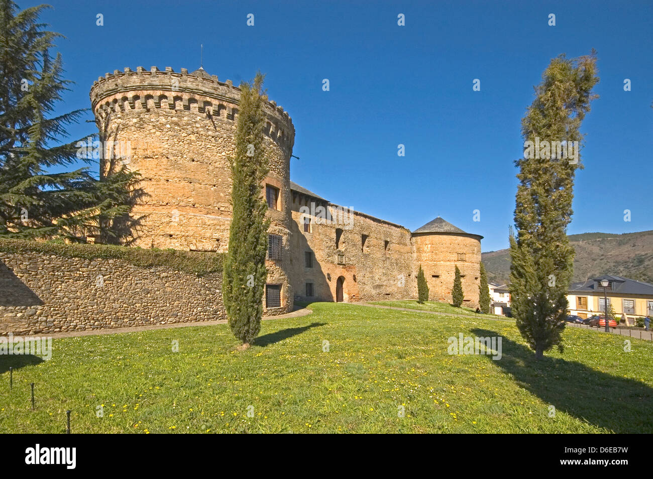 Europa, Spanien, Villafranca del Bierzo, Residenz der Herzogin Stockfoto