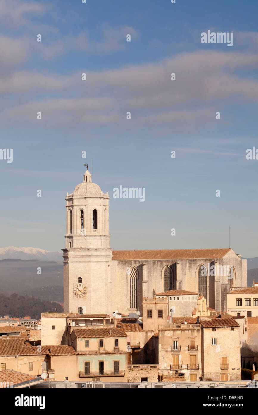 Kathedrale von Girona, Spanien Stockfoto