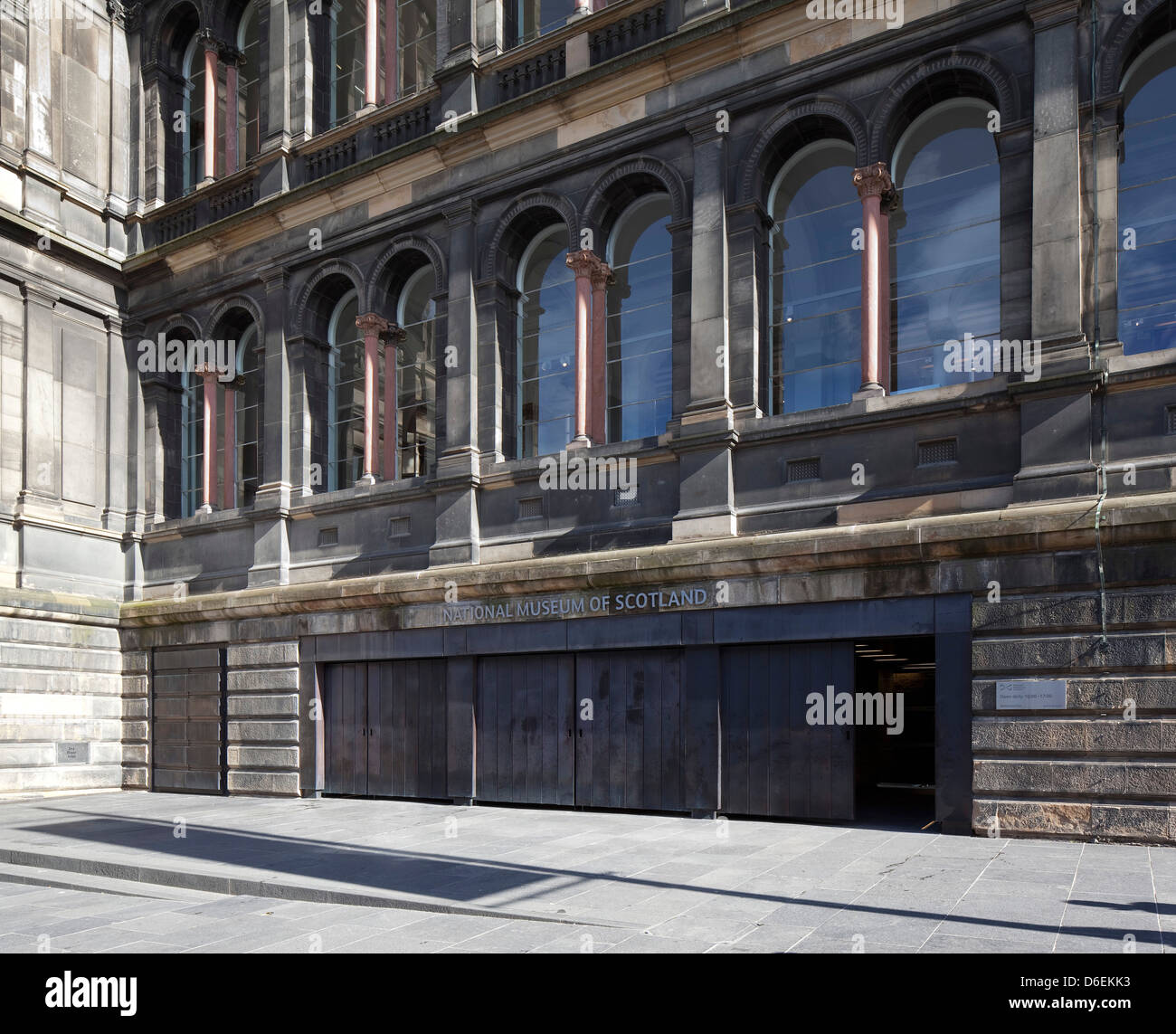 National Museum of Scotland Sanierung, Stadt von Edinburgh, Vereinigtes Königreich. Architekt: Gareth Hoskins Architekten, 2011. Ansicht-o Stockfoto