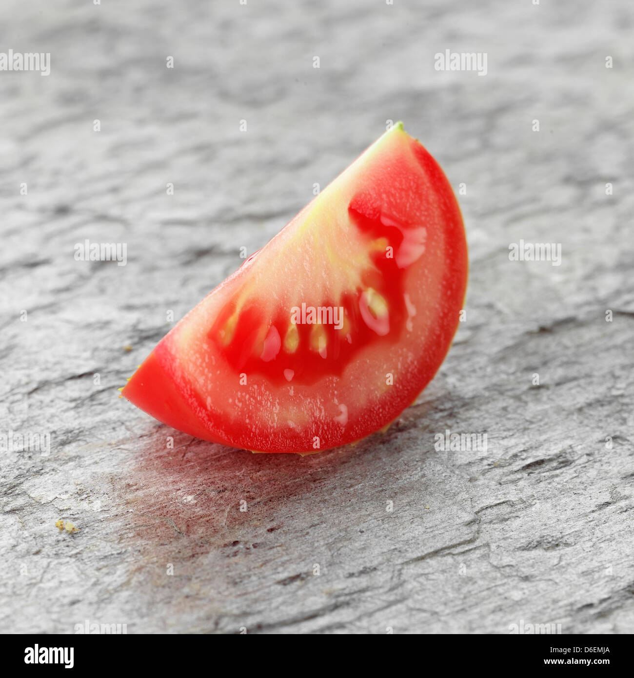 Scheibe Tomate Stockfoto