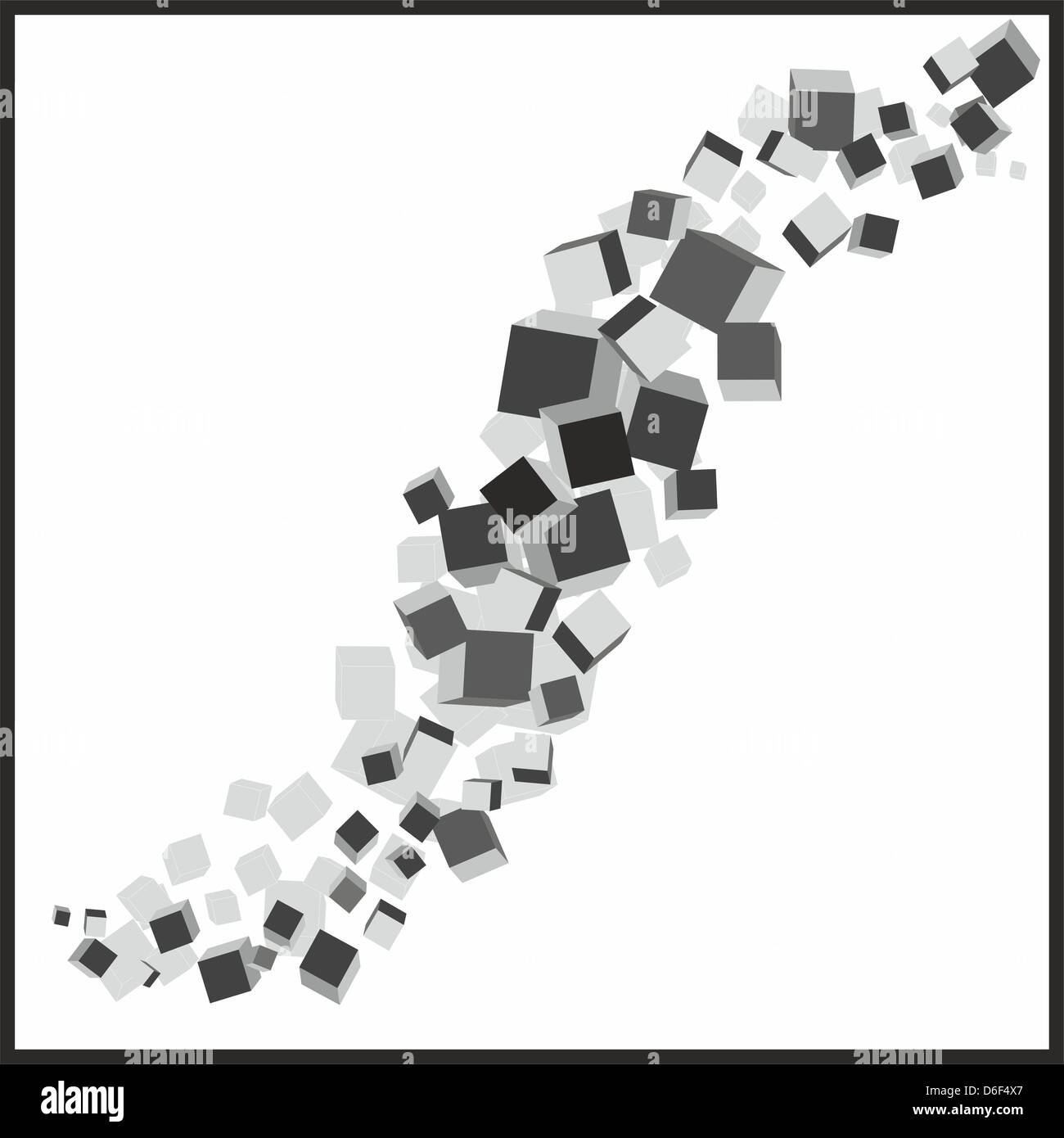 Abstrakten geometrischen Hintergrund Stockfoto