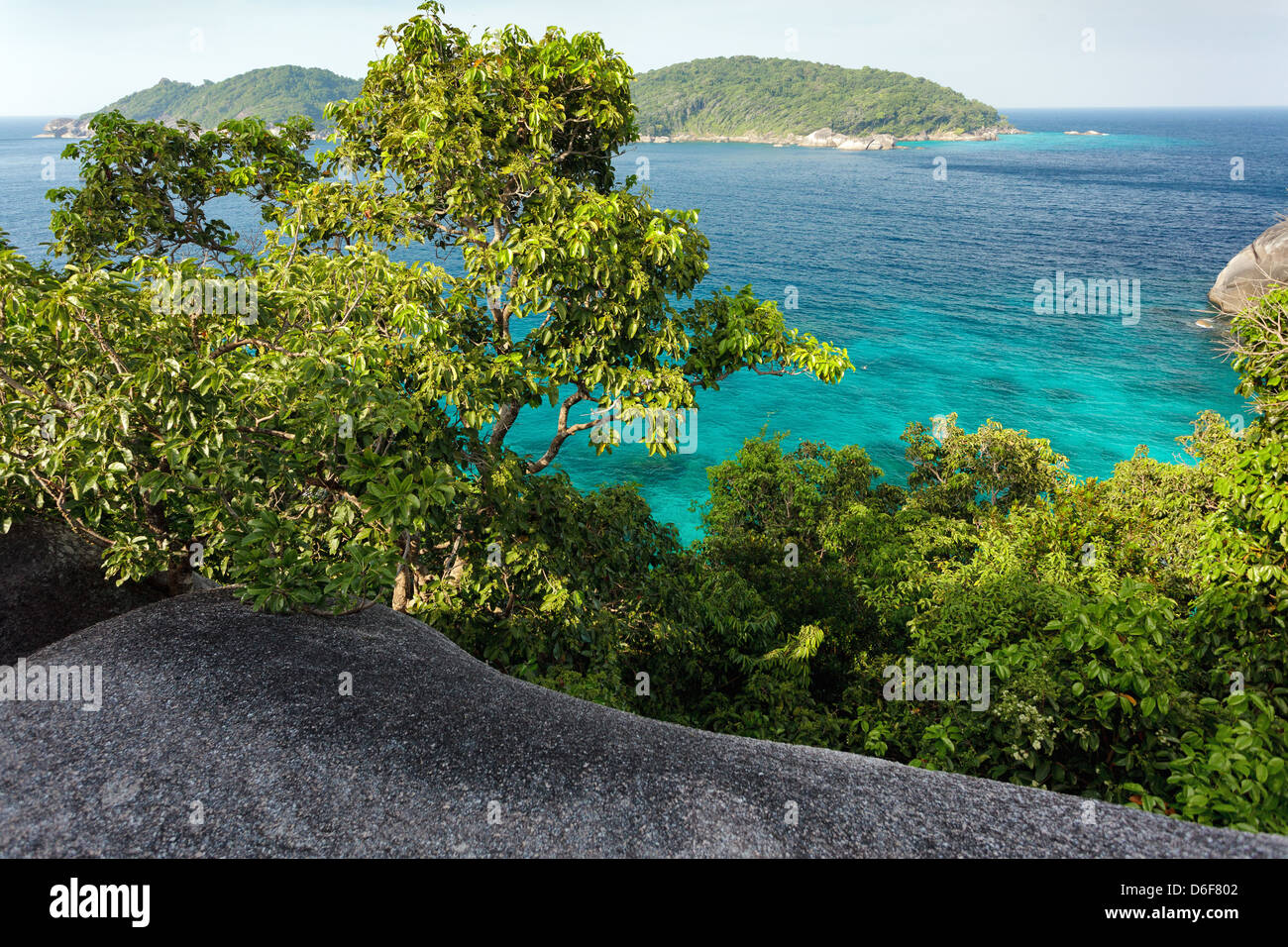 Mu Ko Similan Insellandschaft, Thailand Stockfoto