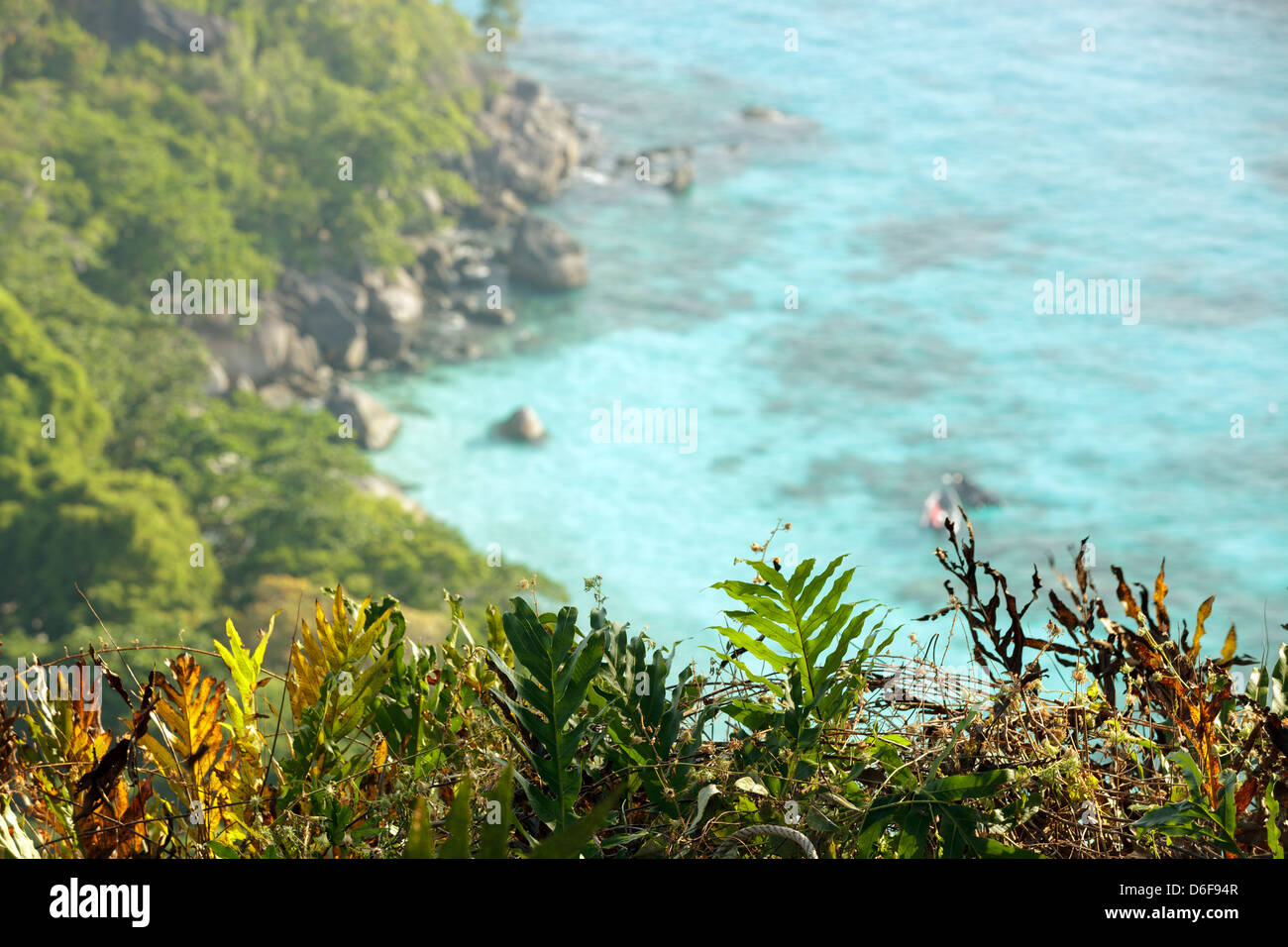 Mu Ko Similan Insellandschaft, Thailand Stockfoto