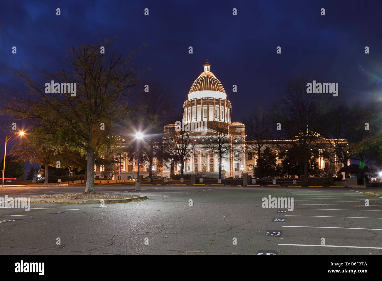 Arkansas State Capitol in Little Rock, Arkansas, USA Stockfoto