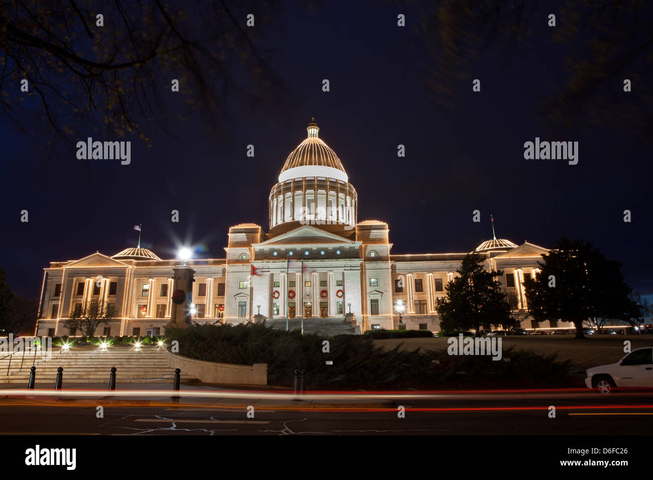 Arkansas State Capitol in Little Rock, Arkansas, USA Stockfoto
