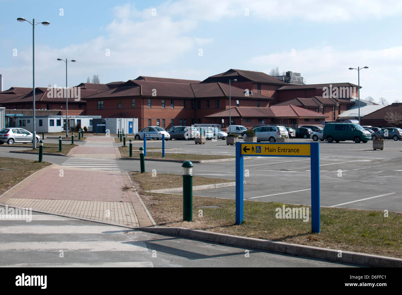 Solihull Krankenhaus, West Midlands, England, UK Stockfoto