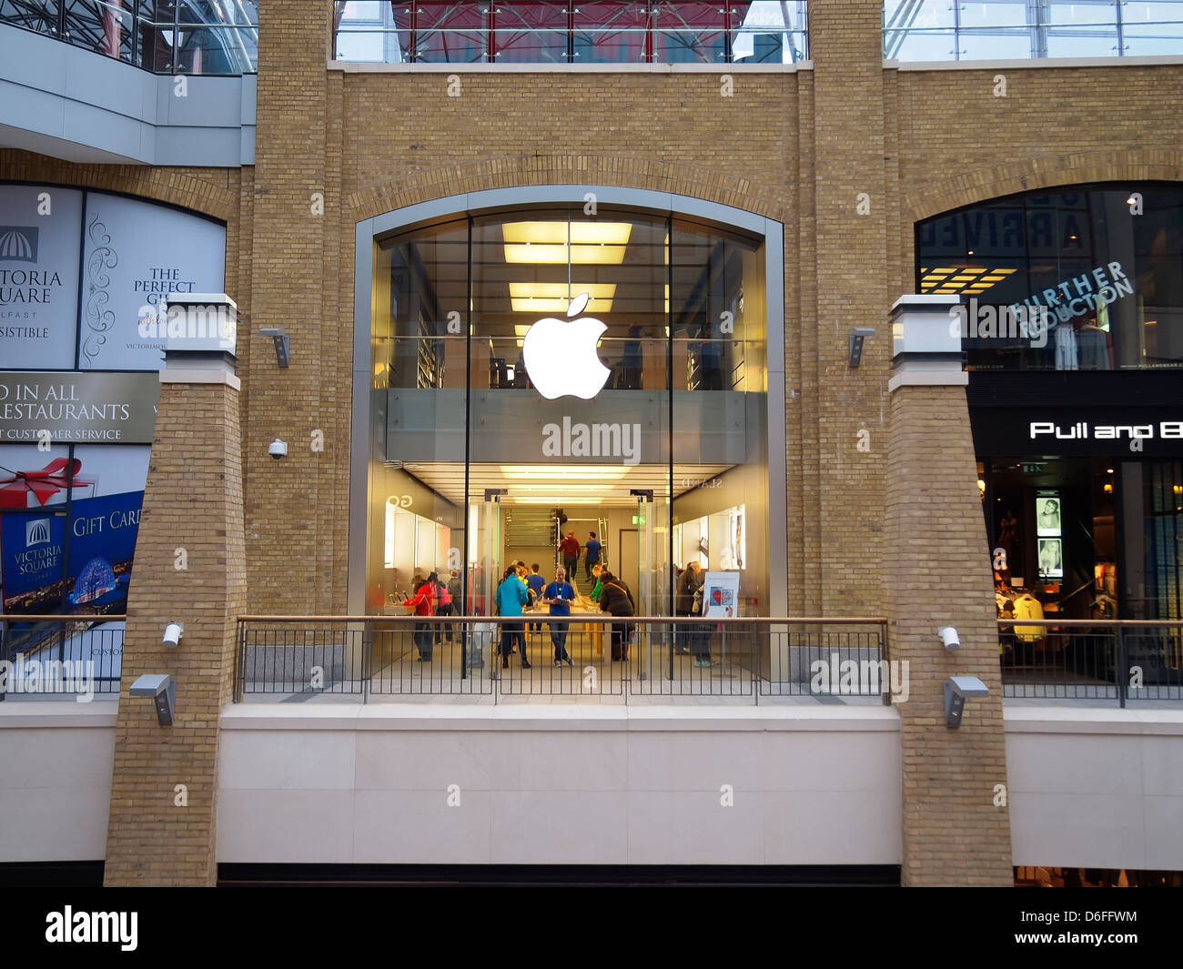 Apple Store in Nordirland Stockfoto