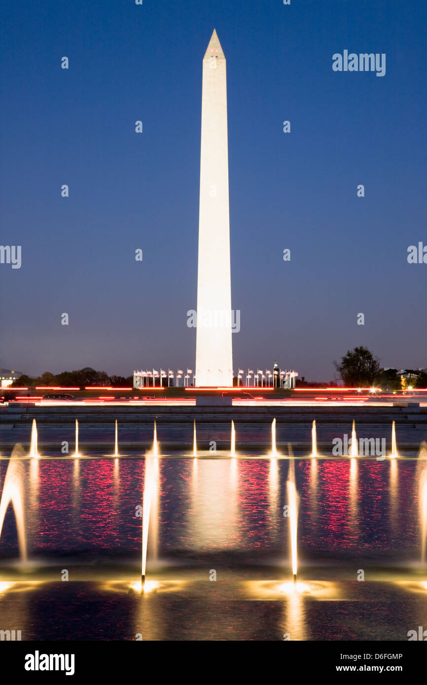 Washington Monument in Washington, D.C. Stockfoto