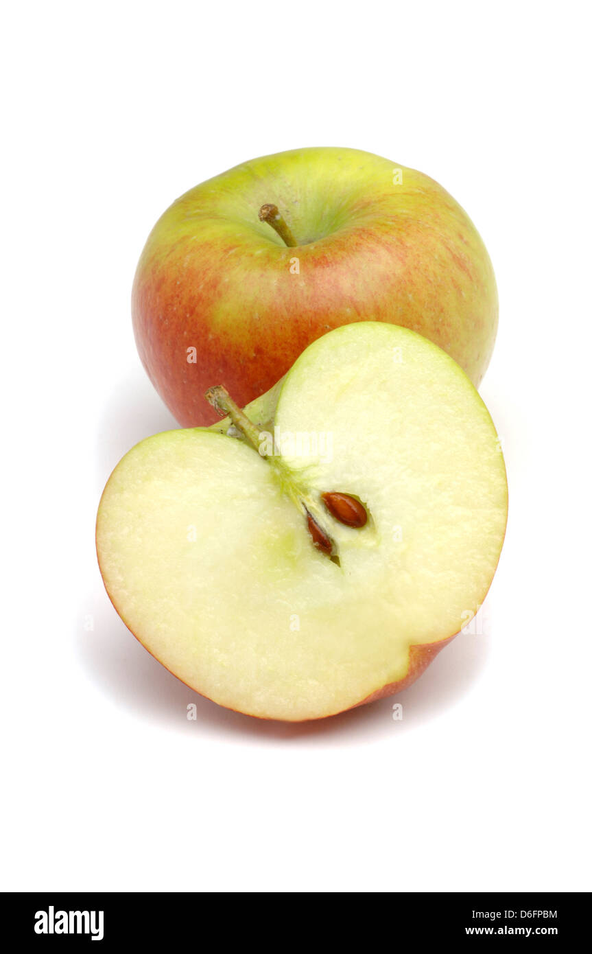 Britische Braeburn Äpfel Stockfoto