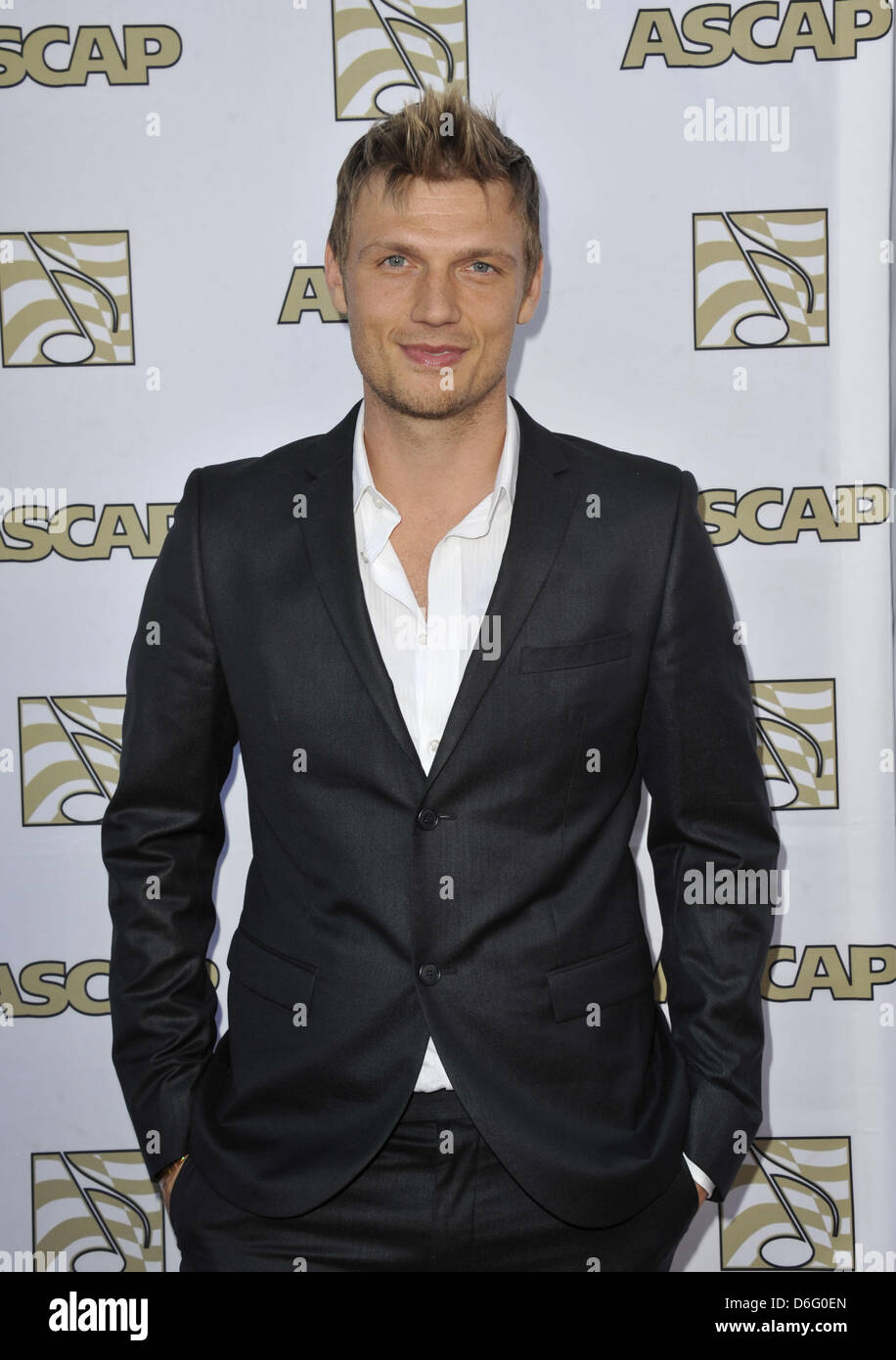 Los Angeles, Kalifornien, USA 17. April 2013. Nick Carter Teilnahme an der 30. Annual ASCAP Pop Music Awards statt im Loews Hollywood Hotel in Hollywood, Kalifornien am 17. April 2013. 2013 (Bild Kredit: Kredit: D. Long/Globe Photos/ZUMAPRESS.com/Alamy Live-Nachrichten) Stockfoto