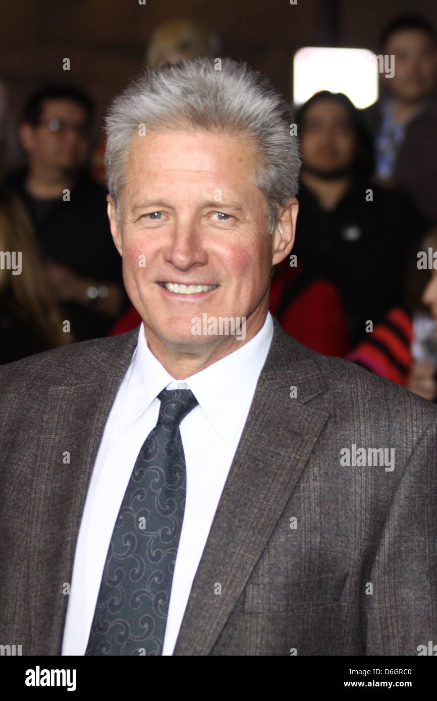 Schauspieler Bruce Boxleitner besucht die Weltpremiere von "John Carter" am Regal Kinos L.A. Live Stadion 14 in Los Angeles, USA, am 22. Februar 2012. Foto: Hubert Boesl Stockfoto