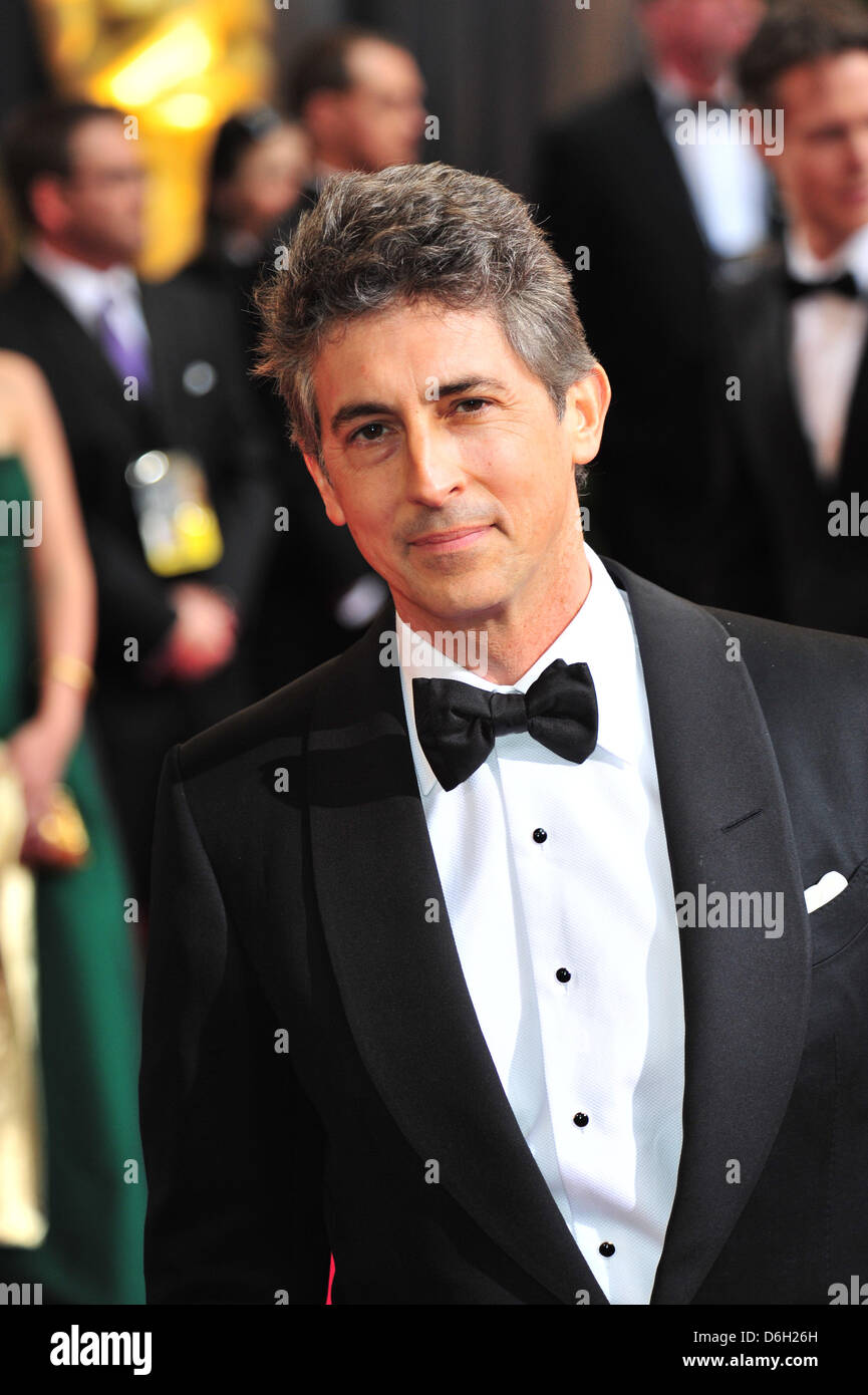 US-Regisseur Alexander Payne besucht die 84. Oscar-Verleihung aka Oscar-Verleihung im Kodak Theatre in Los Angeles, USA, bin 26 Februar 2012. Foto: Hubert Boesl Stockfoto