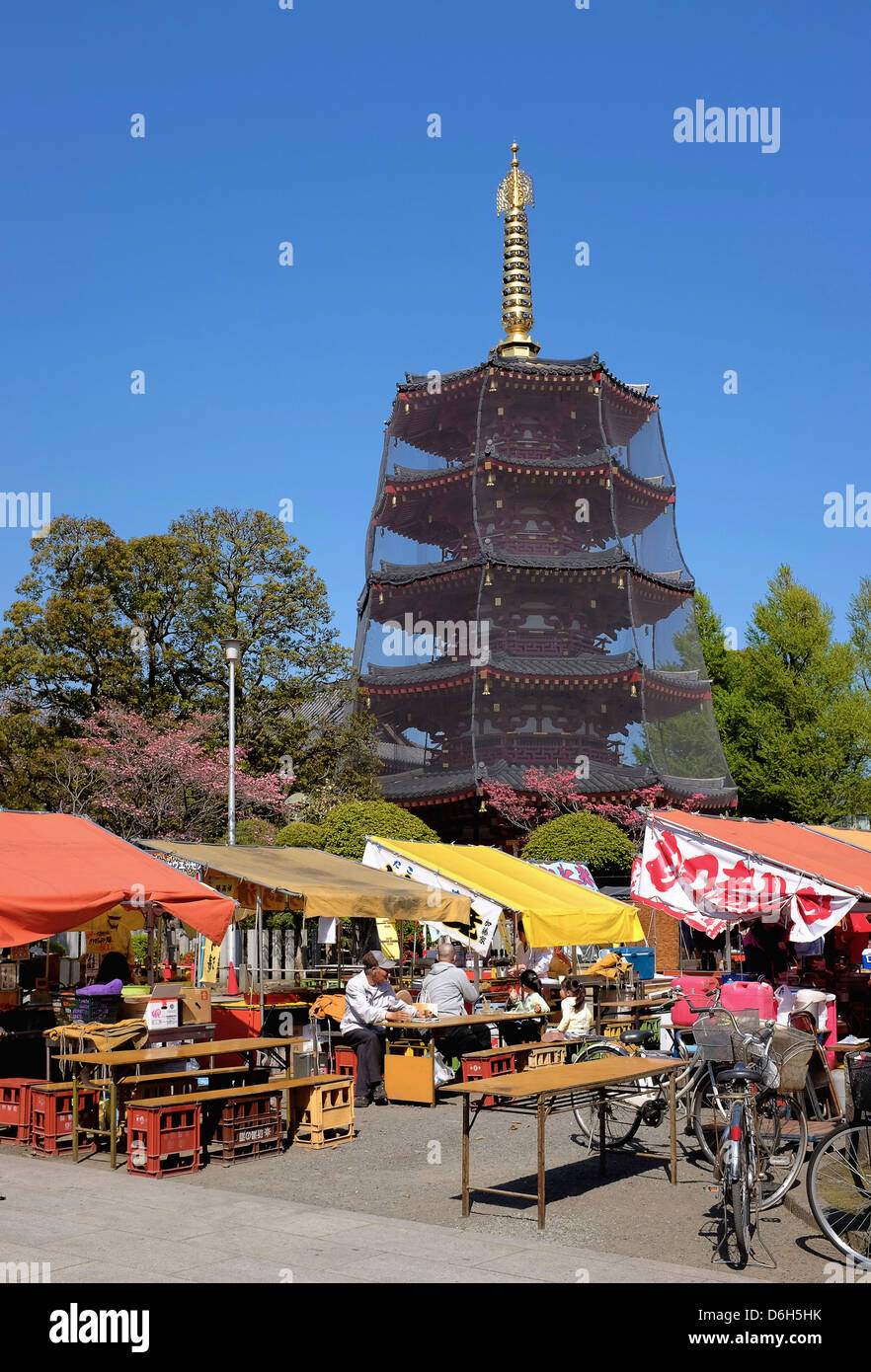 Kawasaki Daishi Stockfoto