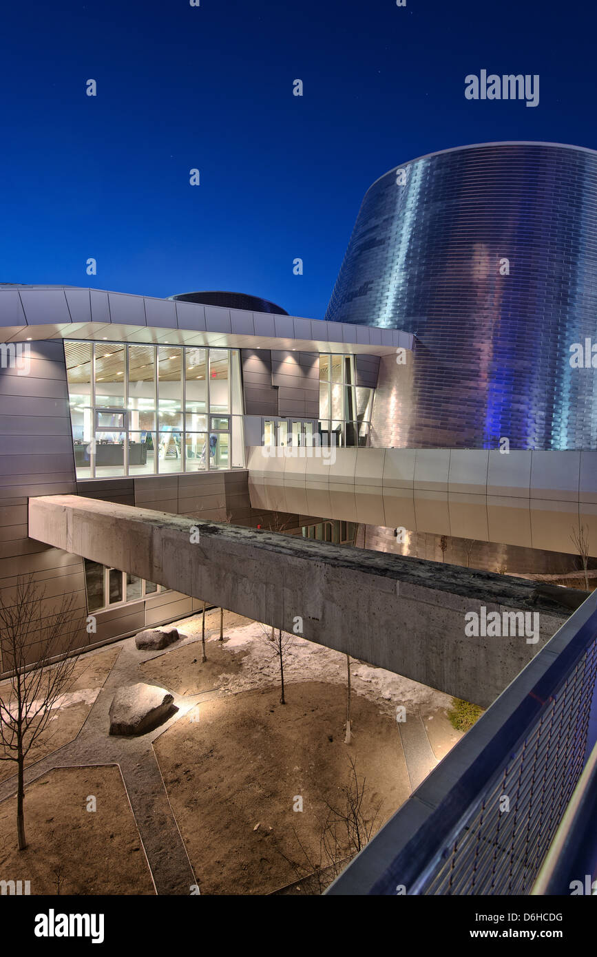 Rio Tinto Alcan Planetarium in Montreal von Cardin Ramirez Julien und Aedifica Architekten Stockfoto