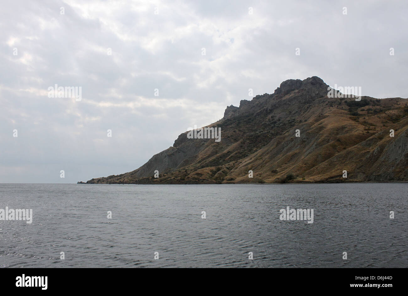 erloschenen Vulkans Kara Dag auf der Krim Stockfoto