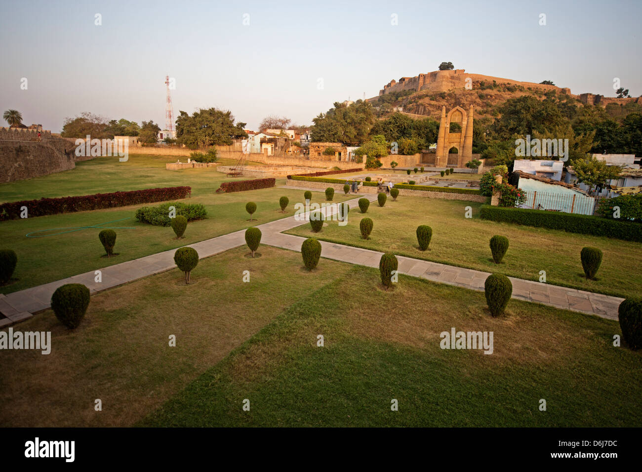 Badal Mahal Tor in Chanderi, Madhya Pradesh, Nordindien, Asien Stockfoto